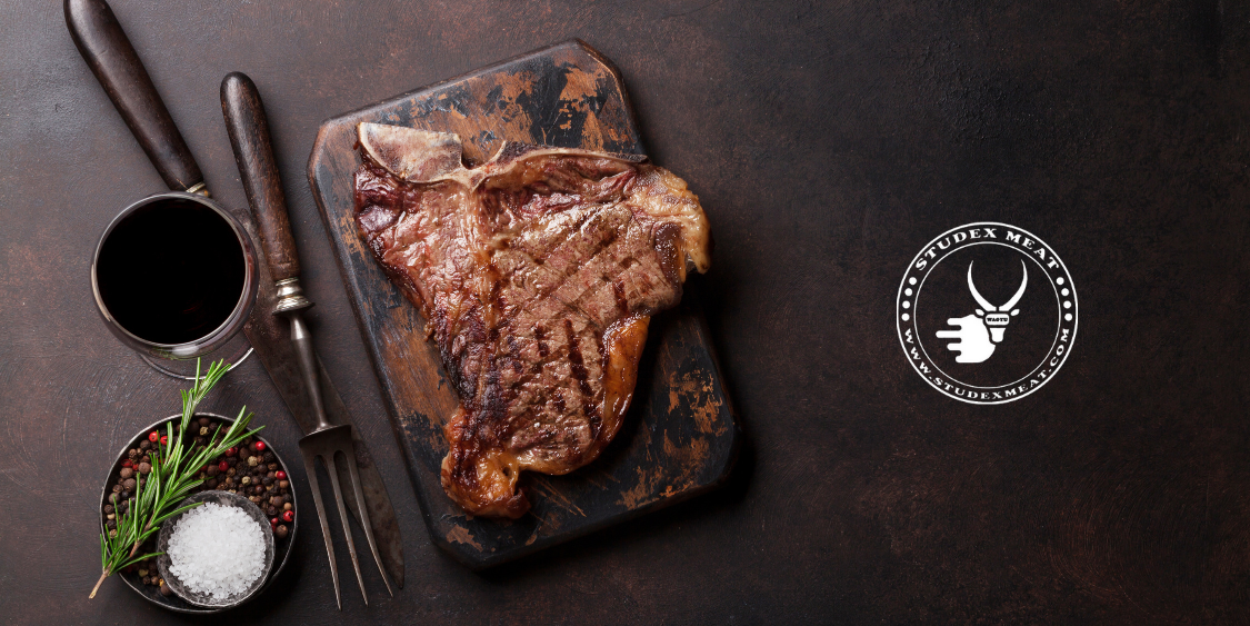 Herb-Crusted Wagyu Beef with Red Wine Reduction