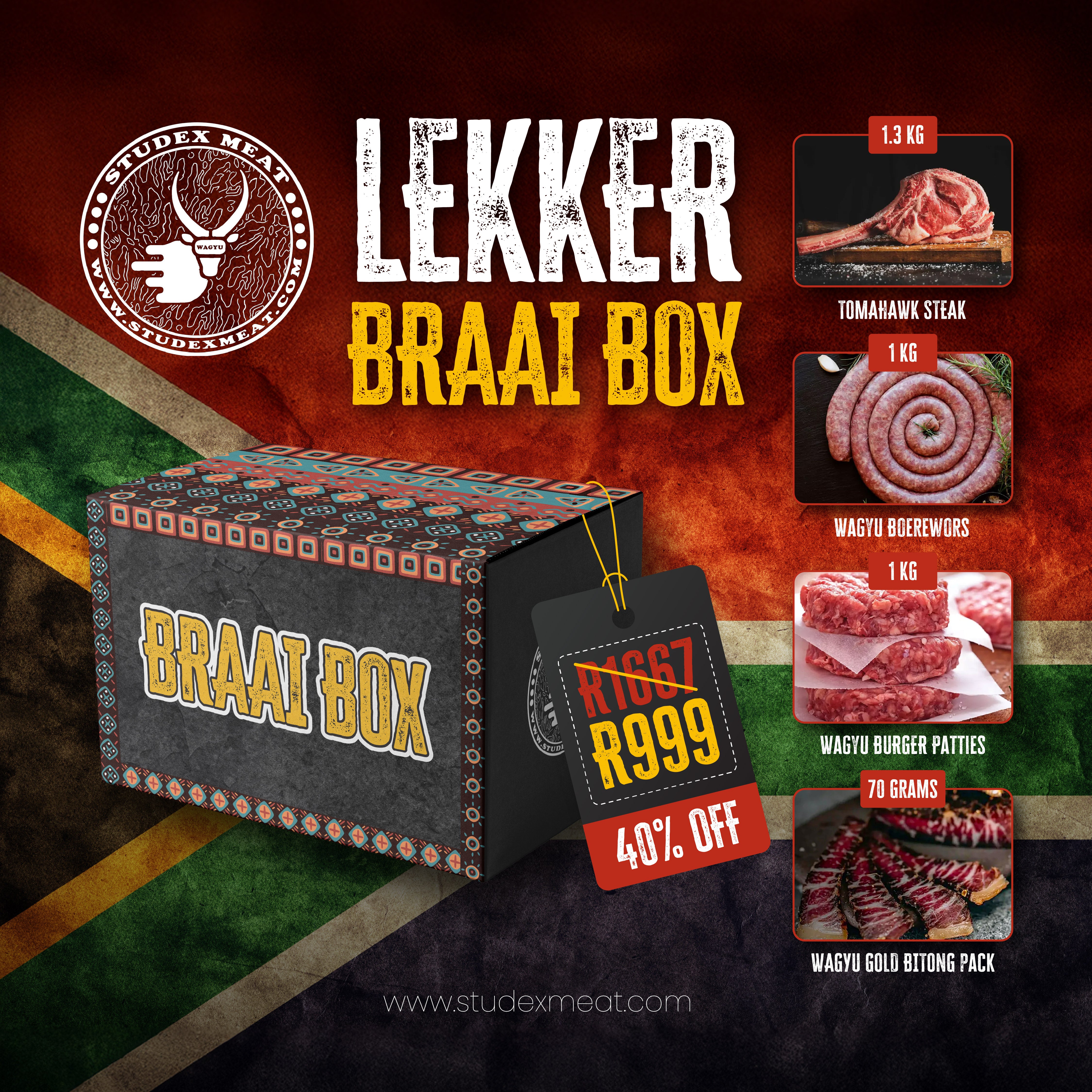 South African Lekker Braai Box