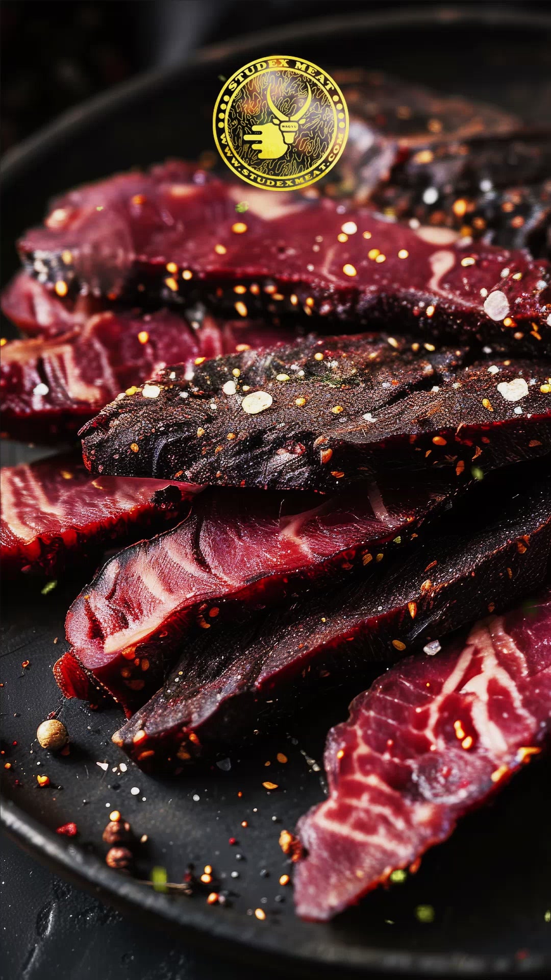 Wagyu Biltong Gold 7kg Box of 100 x 70g packets of Biltong Gold !